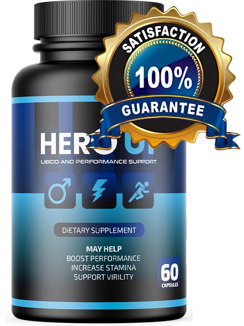 HeroUP supplement bottles